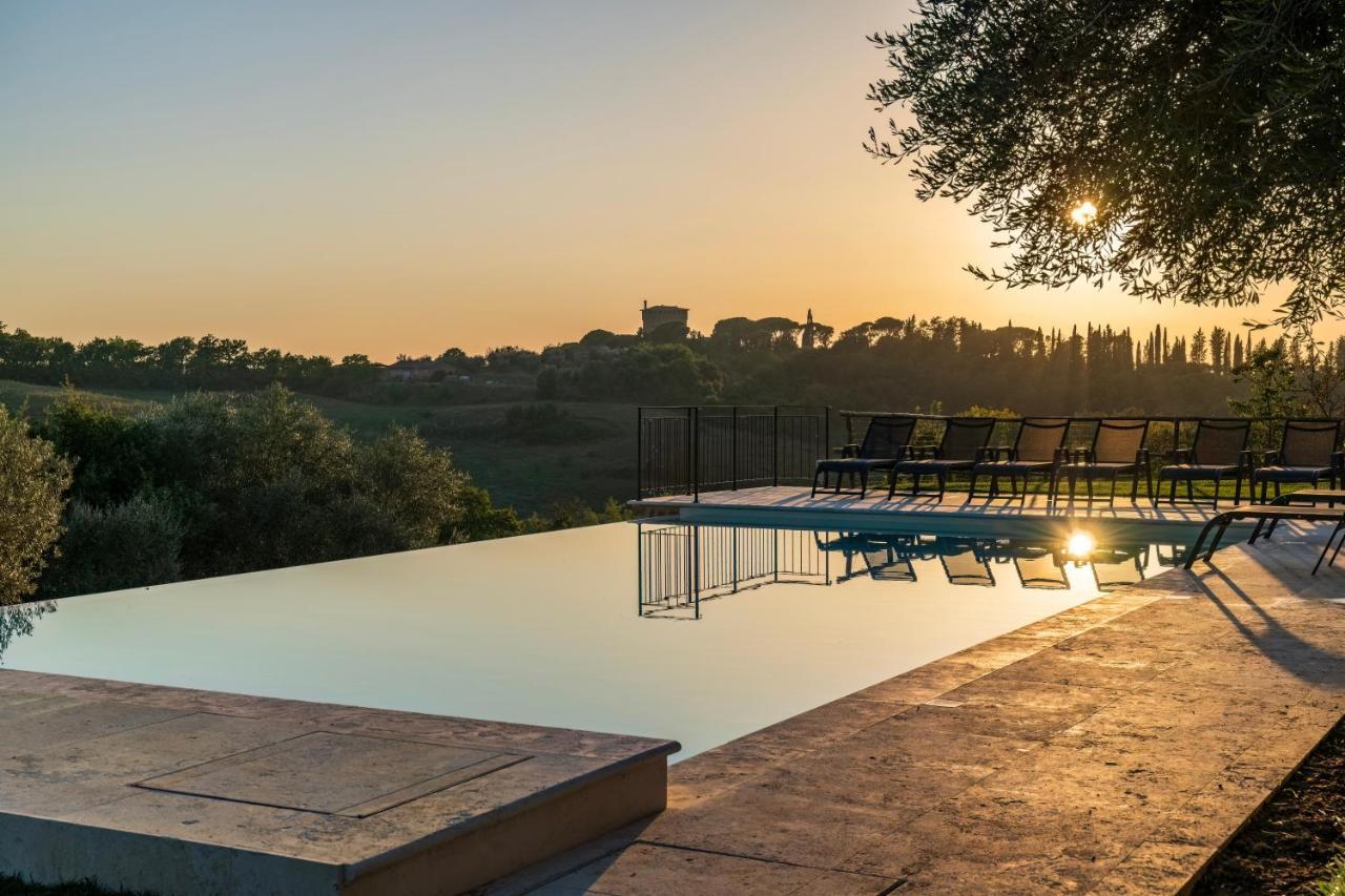 Palazzo Massaini - Le Scuderie Villa Pienza Buitenkant foto